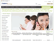 Tablet Screenshot of jammerking.com
